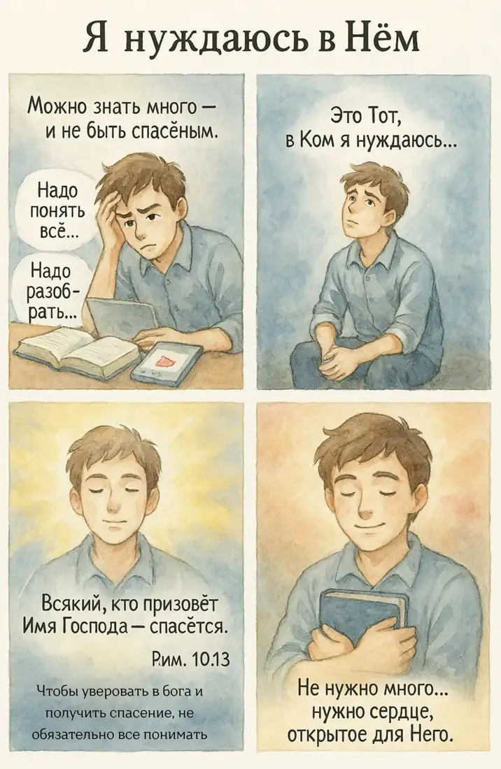 Я нуждаюсь в Нём
