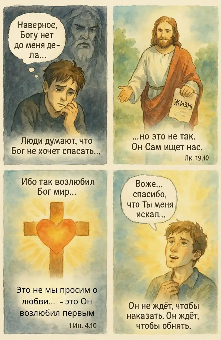 Бог Сам ищет