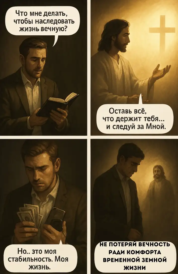 Не позволяй комфорту украсть вечность