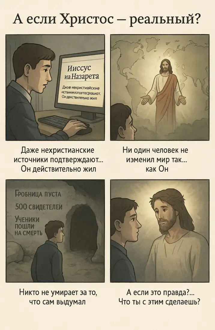 А что, если Христос - реальный?
