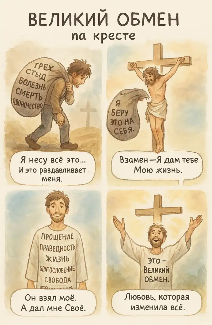 Великий обмен на кресте