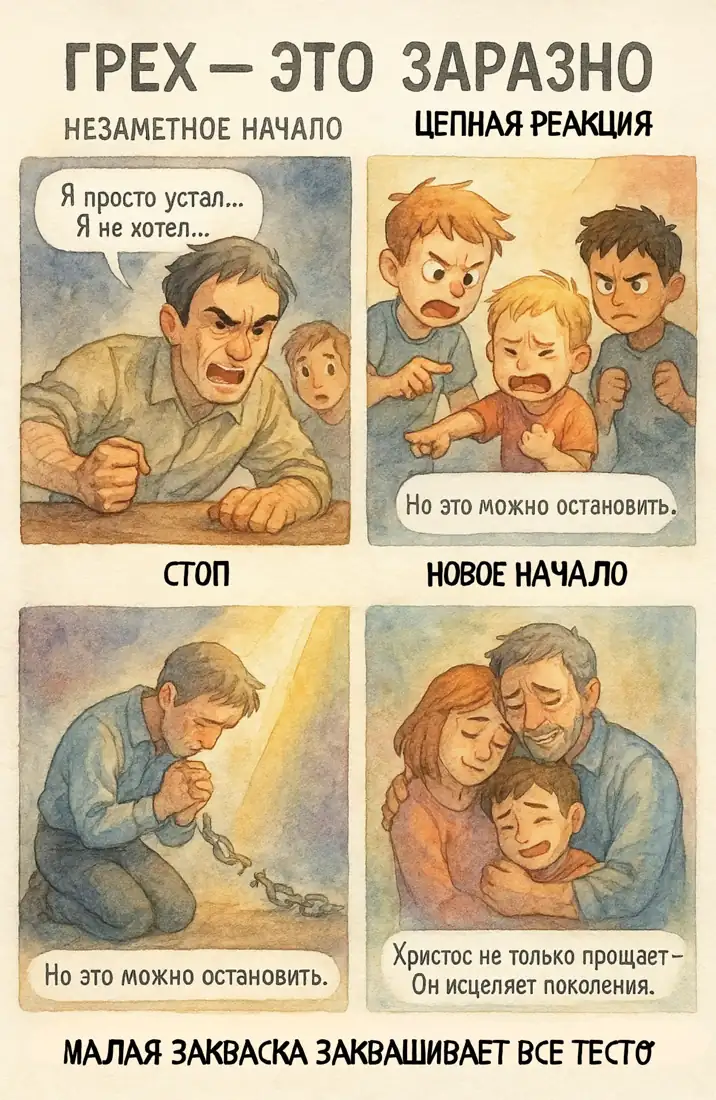 Грех — это заразно